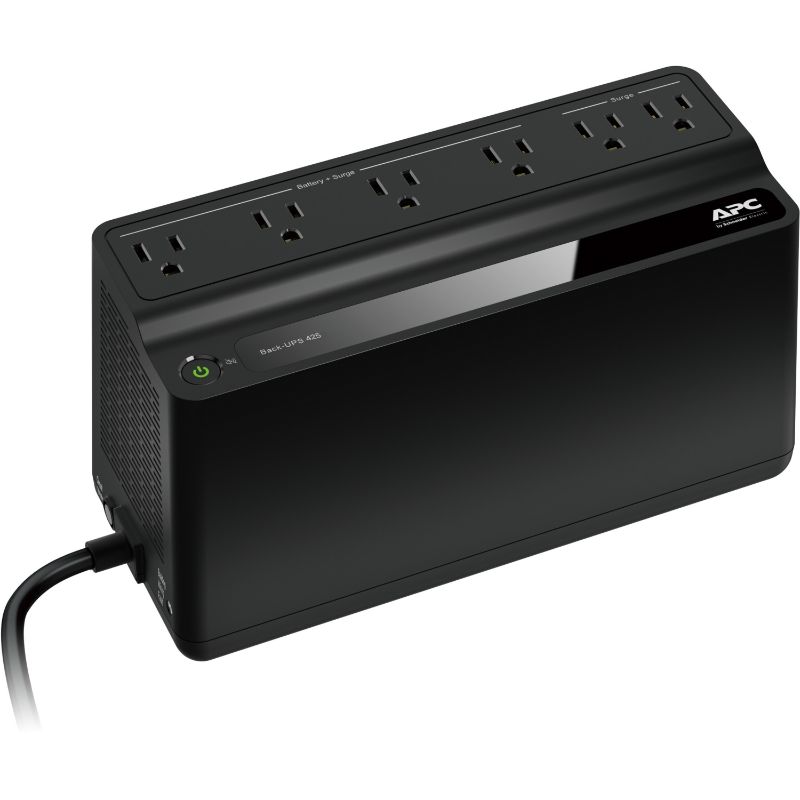 Photo 1 of APC UPS 425VA UPS Battery Backup Surge Protector Uninterruptible Power Supply Back-UPS Series (BE425M)