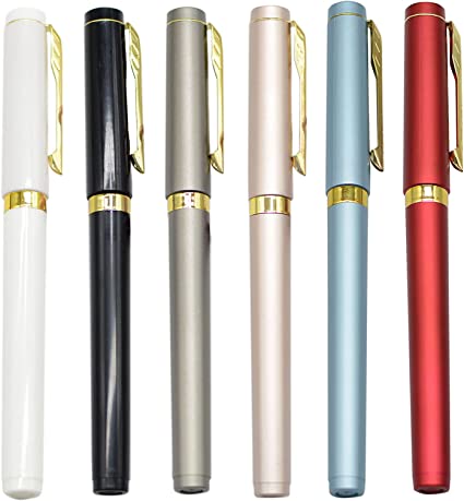 Photo 1 of Fine Point Pen, 6 Pcs 0.7mm Durable Black Gel Pens, the Durability of 1 Pcs Pen is Equal to 3 Normal Pens, for Office, Travel, Gift and Home Supplies (6)
