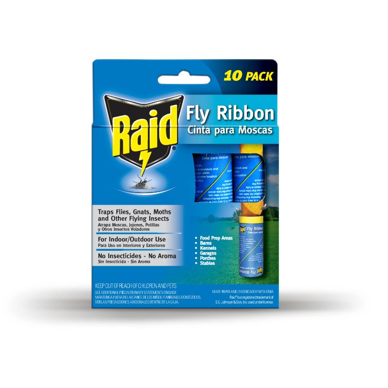 Photo 1 of 5 boxes of Raid Fly & Bug Catcher Ribbon - 10.0 Ea