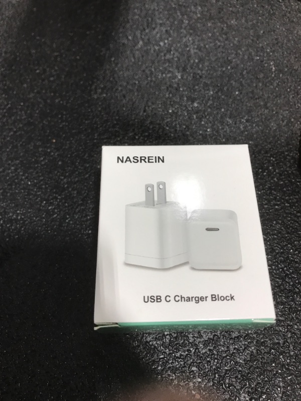 Photo 2 of NASREIN PD Fast Charger 20W,2-Pack USB-C Power Adapter Wall Charger PD3.0 USB Type C Charging Box Brick Plug Block Cube for ipad,iPhone 13/12/11,AirPods,Sumsung Galaxy,Moto,Pixel,Android Cell Phones