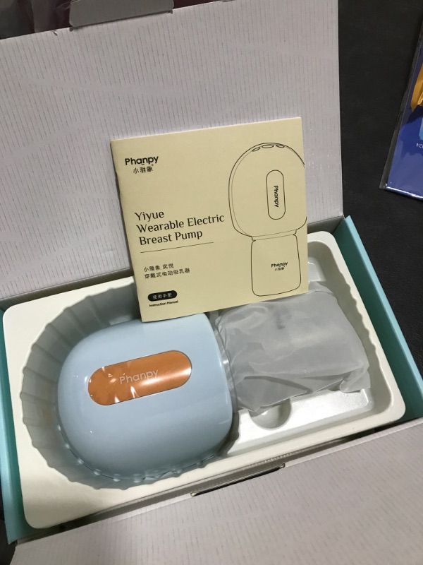 Photo 2 of Phanpy Electric Wearable Breast Pump Hands Free 20?24?27 mm, None Leak 1 Count