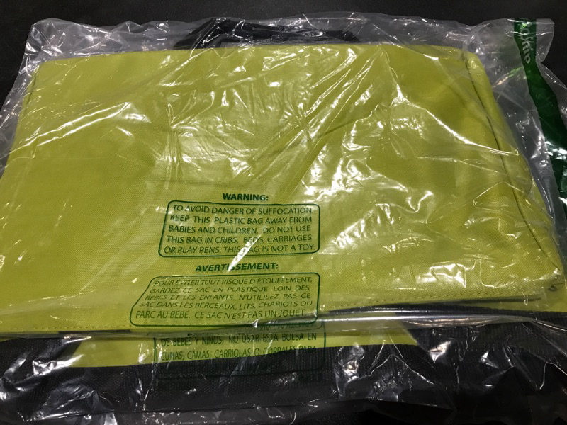 Photo 2 of (2) Ryobi Green Wide Mouth Collapsible Genuine OEM Contractor’s Bags w/Full Top Single Zipper Action