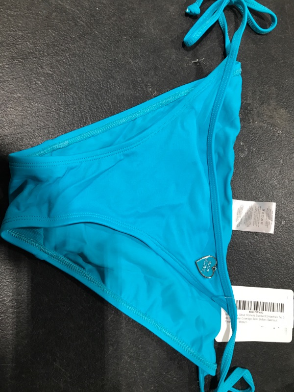 Photo 2 of Body Glove Women's Standard Smoothies Tie Side Solid Fuller Coverage Bikini Bottom Swimsuit Size M Freshwater