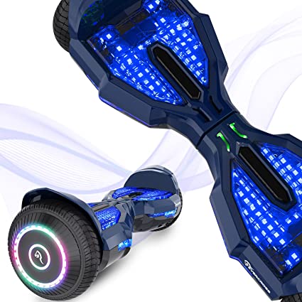 Photo 1 of EVERCROSS Hoverboard, 6.5'' App-Enabled Bluetooth Hoverboards, Self Balancing Scooter, Hover Board for Kids Teenagers Adults
 BLUE  BLACK 