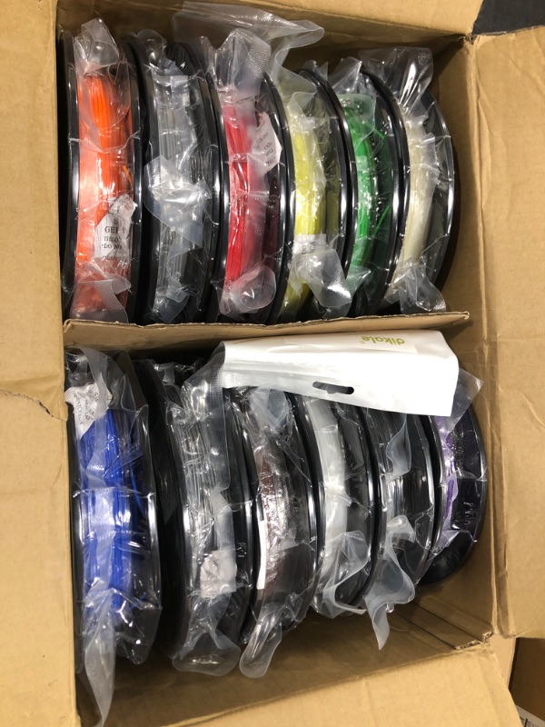 Photo 2 of 3d printer supplies filament stringing pack of 12 