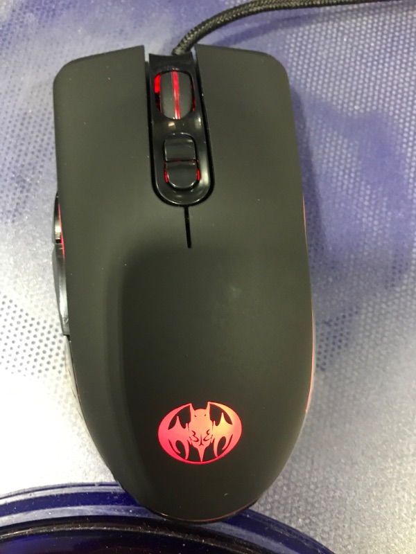 Photo 1 of VCOM Wired Computer Mouse with 7200 DPI Optical Sensor, USB Ergonomic Gaming Mice with 7 Buttons, 4 Adjustable DPI and Backlit Breathing LED, for PC Gamer Laptop Desktop Chromebook School Office