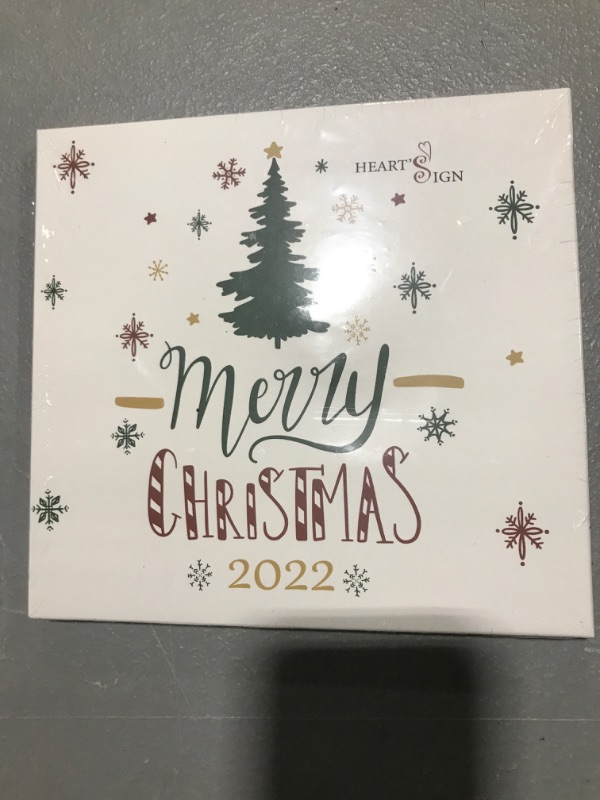 Photo 2 of Heart's Sign Babys First Christmas Ornament 2022 Boy & Girl - Set of 3 | My First Christmas 2022 Ornament | Our First Christmas as Mom & Dad - Family Ornament | My First Christmas Tree Family of 3 - Set of 3