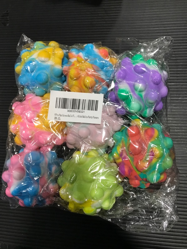 Photo 1 of 8PCS FIDGET BA TOYS/BALLS 