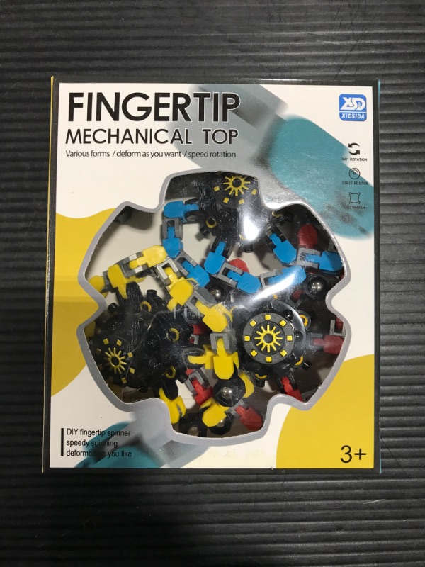 Photo 1 of 3 Pcs Deformable Robot Fidget Spinners Toys for Party Favor