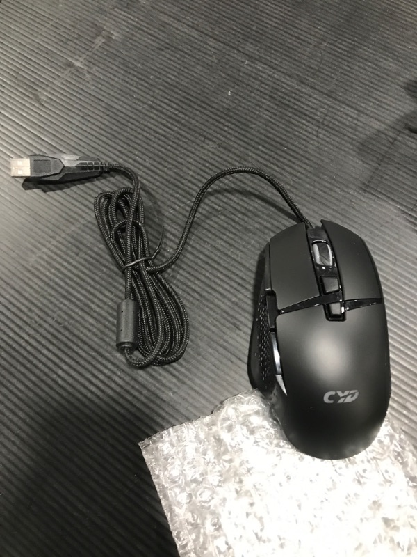 Photo 1 of lightweight gaming mouse with sidebuttons usb 