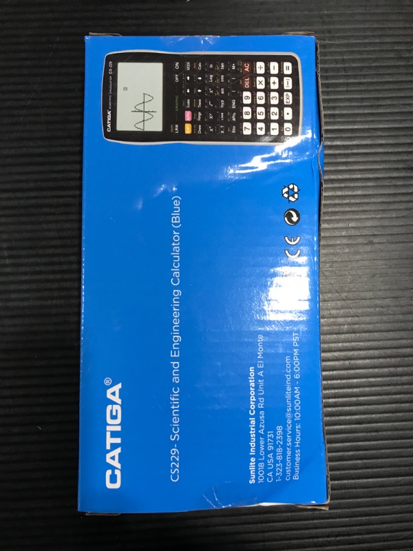 Photo 2 of Catiga Scientific Calculator with Graphic Functions - Multiple Modes with Intuitive Interface - Perfect for Beginner and Advanced Courses High School