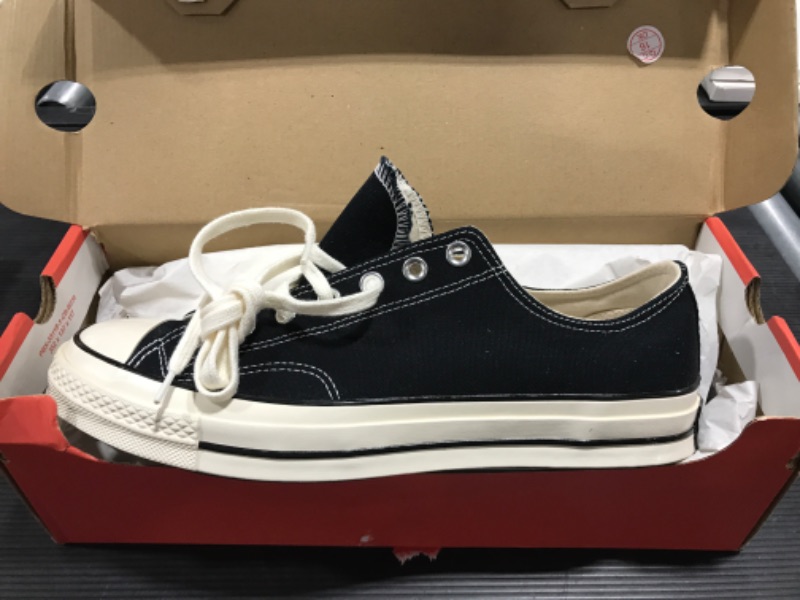 Photo 2 of [Size Mens 10.5] Converse Men's Chuck Taylor All Star ‘70s Sneakers 12.5 Women/10.5 Men Black