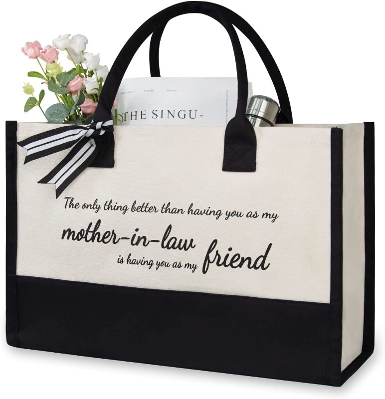 Photo 1 of  Personalized Inspirational Canvas Tote Bag 