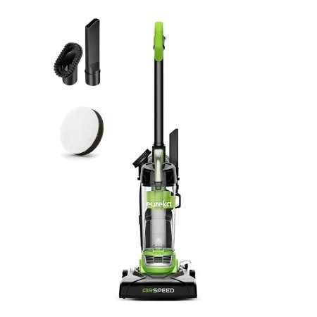 Photo 1 of EUREKA Airspeed Ultra-Lightweight Compact Bagless Upright Vacuum Cleaner, Replacement Filter, Green AirSpeed + Replacement Filter
