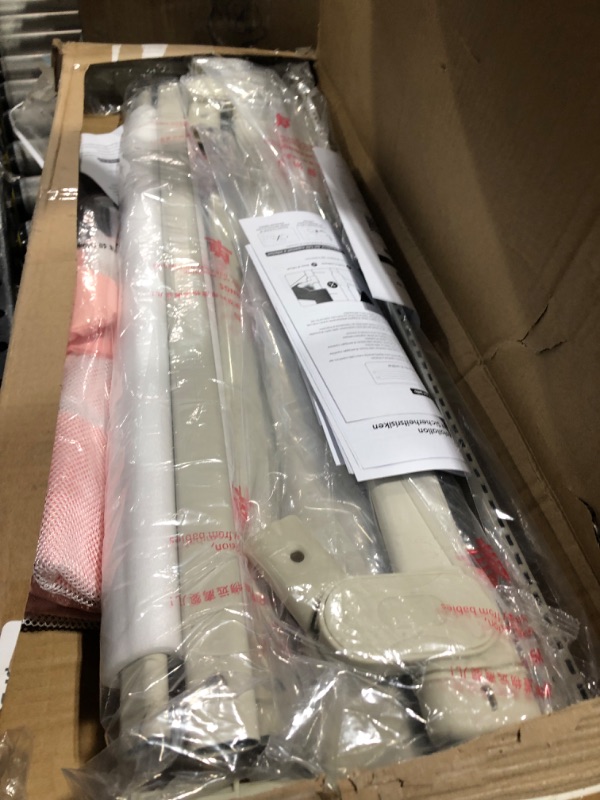 Photo 1 of EAQ Bed Rail for Toddlers , Infants Safety Bed Guardrail, Toddler Bed Rails for Twin, Full Size, Queen &King Mattress,Extra Long Crib Rail Guard,One Pack(70", Pink)
