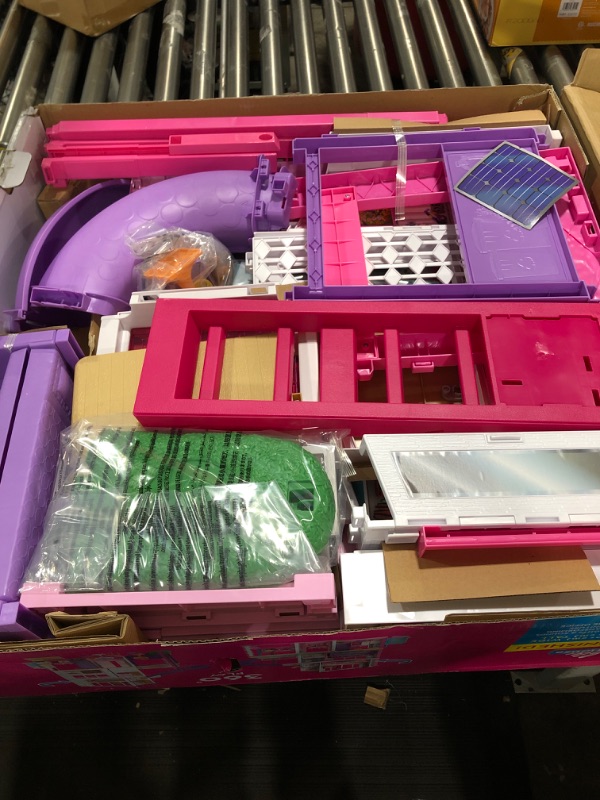 Photo 2 of Barbie Dreamhouse Dollhouse with Wheelchair Accessible Elevator, Pool, Slide and 70 Accessories Including Furniture and Household Items, Gift for 3 to 7 Year Olds