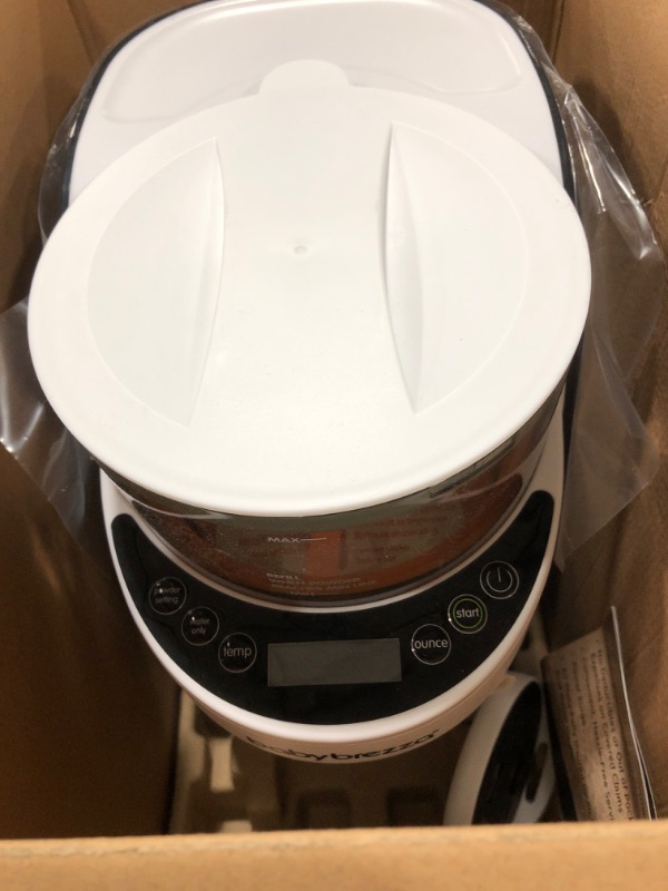 Photo 2 of New and Improved Baby Brezza Formula Pro Advanced Formula Dispenser Machine - Automatically Mix a Warm Formula Bottle Instantly - Easily Make Bottle with Automatic Powder Blending