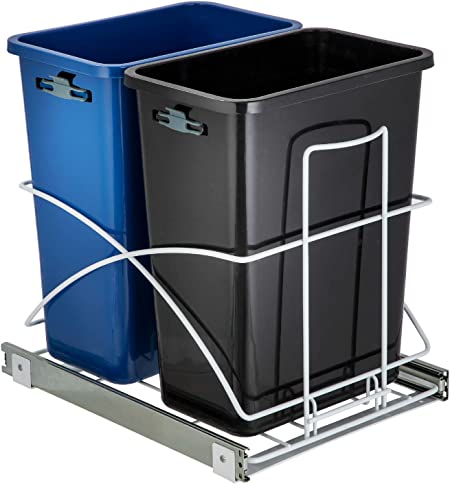 Photo 1 of 29L DUAL PUBLIC TRASH BIN