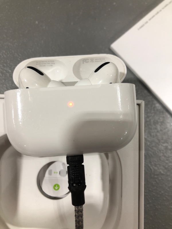 Photo 3 of Apple AirPods Pro (2nd Generation) Wireless Earbuds, Up to 2X More Active Noise Cancelling, Adaptive Transparency, Personalized Spatial Audio, MagSafe Charging Case, Bluetooth Headphones for iPhone