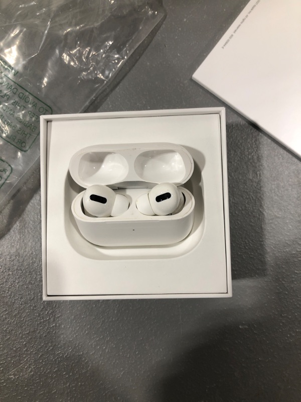 Photo 2 of Apple AirPods Pro (2nd Generation) Wireless Earbuds, Up to 2X More Active Noise Cancelling, Adaptive Transparency, Personalized Spatial Audio, MagSafe Charging Case, Bluetooth Headphones for iPhone