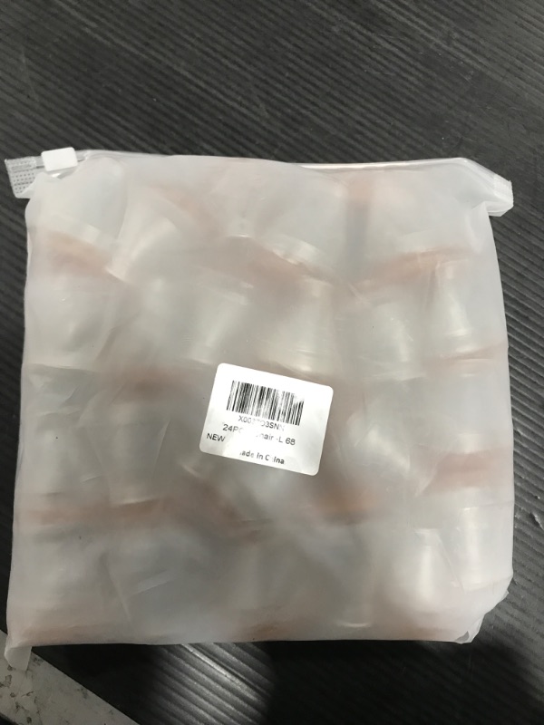 Photo 2 of 24PCS Silicone Chair Leg Floor Protectors,Clear Chair Leg Floor Protectors Furniture Leg Caps,Felt Bottom Chair Leg Covers for Protecting Floors from Scratches and Noise, Smooth Moving for Chair Feet.
