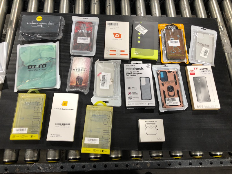 Photo 1 of BAG OF CELL PHONE ASSESSORIES- CASES