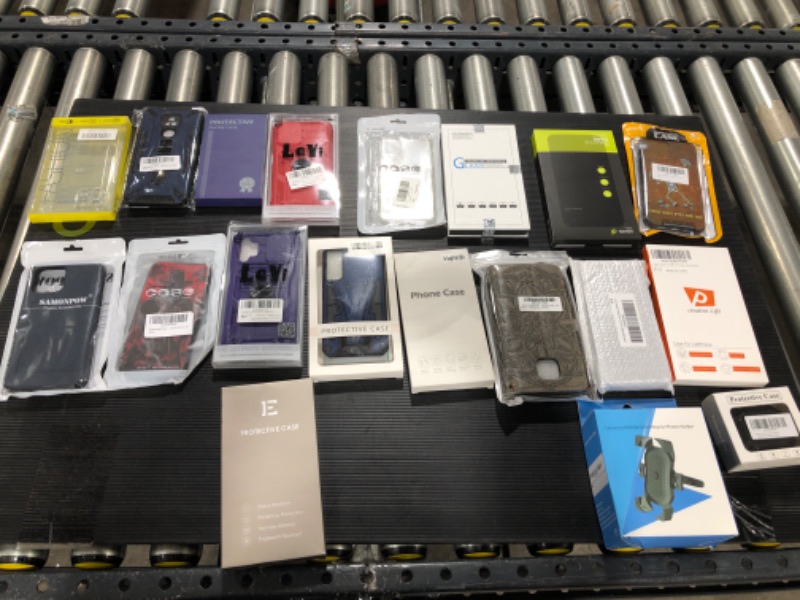 Photo 1 of BAG OF CELL PHONE ASSESSORIES- CASES