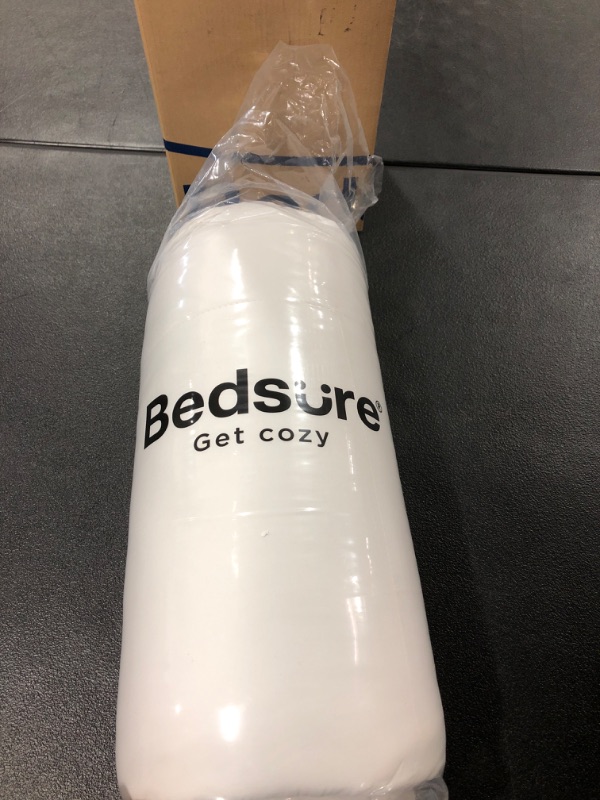 Photo 1 of Bedsure Get Cozy White Comforter 