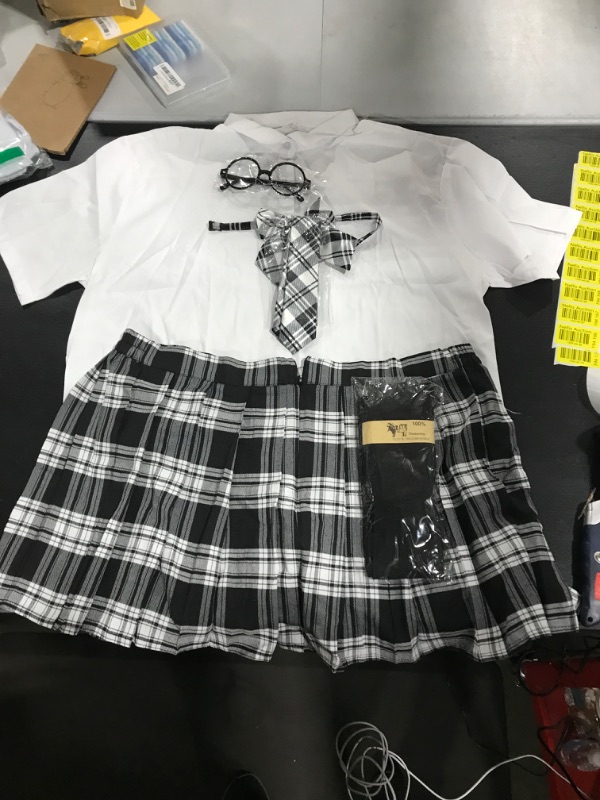 Photo 1 of 3XL School Girl Outfit w/ Skirt 