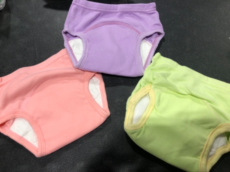 Photo 2 of Baby Girls Potty Training Pants Cotton Interlining Underwear Toddler 3-Pack SIZE 12MONTHS-3T