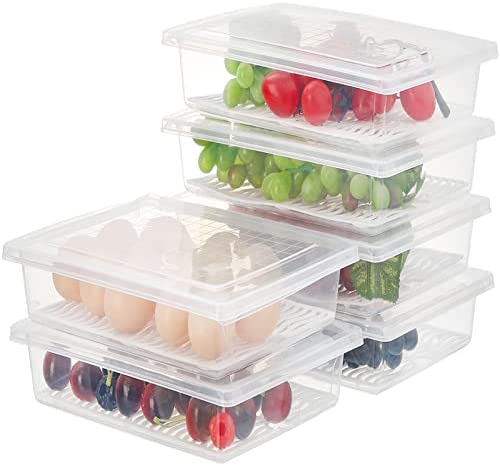 Photo 1 of 6 PACK PRODUCE STORAGE CONTAINER 