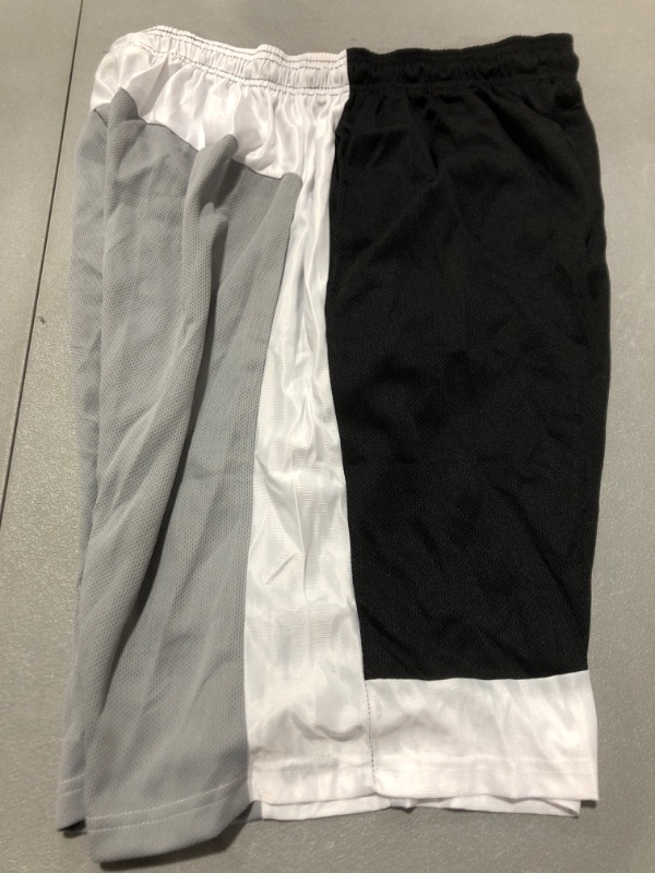 Photo 4 of 4 PAIRS OF MENS BASKETBALL SHORTS -  VARIETY OF COLORS - SIZE - XXL 