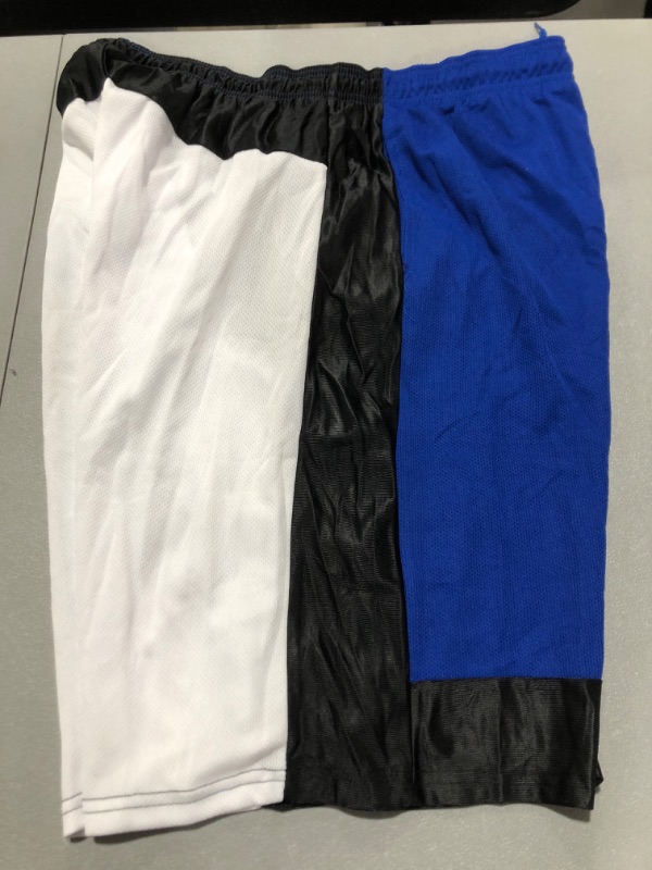 Photo 3 of 4 PAIRS OF MENS BASKETBALL SHORTS -  VARIETY OF COLORS - SIZE - XXL 