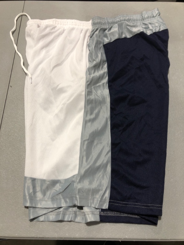 Photo 2 of 4 PAIRS OF MENS BASKETBALL SHORTS -  VARIETY OF COLORS - SIZE - XXL 