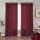 Photo 1 of ZHHAOFENG BURGUNDY 52W 63L CURTAIN