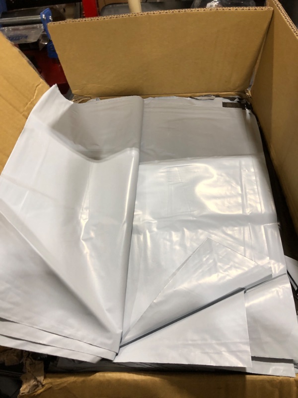 Photo 1 of Reli. Poly Mailers 14.5x19 500 Pcs Bulk Shipping Bags / Shipping Envelopes White Packaging Bags for Shipping Non-Padded Polymailers