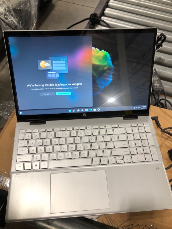 Photo 2 of HP Pavilion 15.6" FHD IPS Touchscreen Premium Laptop | 11th Gen Intel Core i5-1135G7 | Intel Iris Xe Graphics | 12GB RAM | 256GB SSD | WiFi | HDMI | Windows 10 | Silver