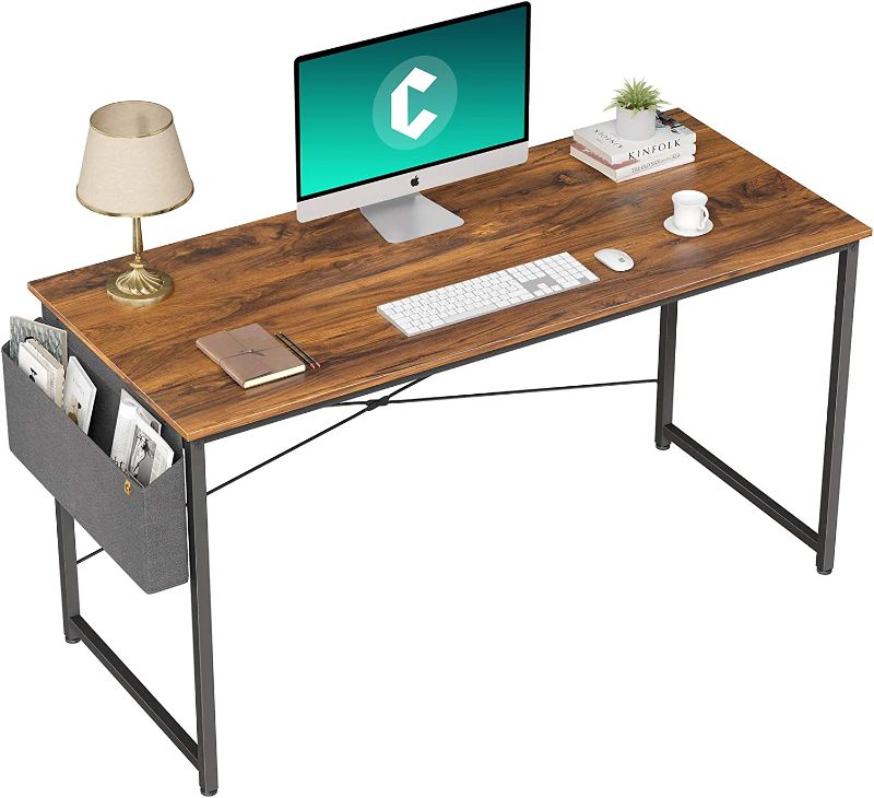 Photo 1 of Cubiker Computer Desk 47 inch Home Office Writing Study Desk