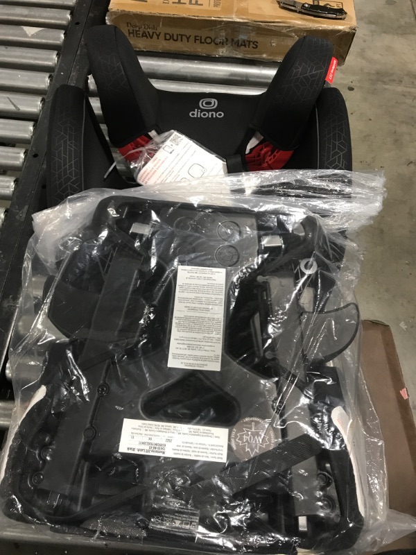 Photo 1 of Diono Monterey 2XT Latch 2 in 1 High Back Booster Car Seat with Expandable Height & Width, Side Impact Protection, 8 Years 1 Booster, Black 2XT Black