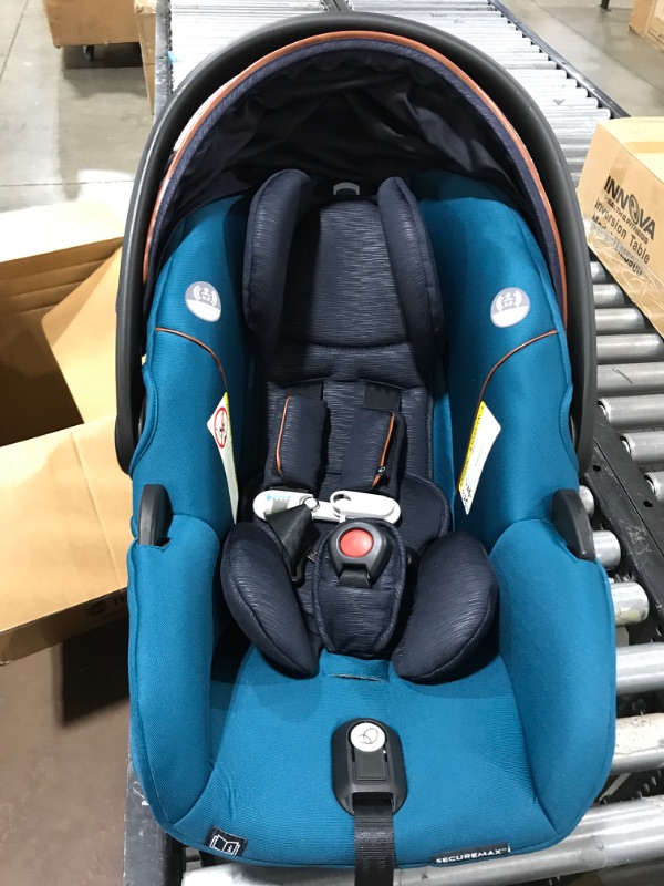 Photo 2 of Evenflo Gold SensorSafe Pivot Xpand, Smart Modular Travel System, Includes SecureMax Smart Infant Car Seat and Adjustable Toddler Seat, Fits Two Baby Seats, Fits Infants up to 55 Pounds, Sapphire
*JUST THE CARSEAT NO BASE INCLUDED*