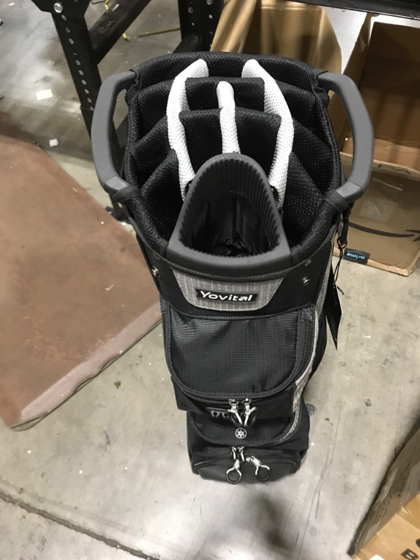 Photo 3 of 14 Way Golf Cart Bag Black