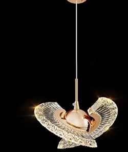Photo 1 of Yasince Modern Multi-Styling 1-Light LED Pendant Lights, Mini Rose Gold Round Hanging Lighting Fixtures, Rotatable Pendant Light Fixture for Bedroom Beside, Kitchen Island, Dining Room and Bar, 4000K
