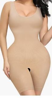 Photo 1 of AOSBOEI Women Shapewear Bodysuit Tops Tummy Control Thigh Slimmer Full Slim Waist Trainer Body Shaper
SIZE M/L 
