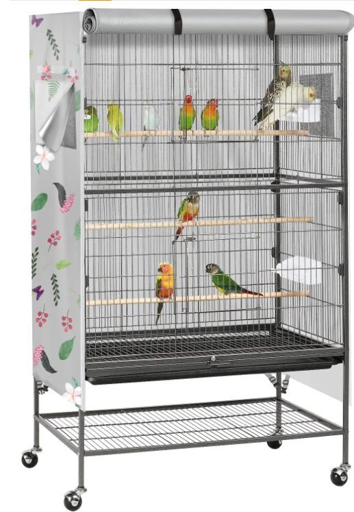 Photo 1 of Birdcage Covers ,Universal cage Cover for Bird Critter Cat Cage to Animal Privacy & Comfort Breathable Washable and Blackout