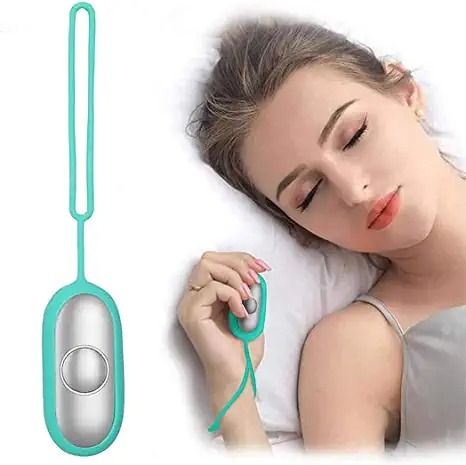 Photo 1 of M STAR Mini Sleep Aid Device for Adult Insomnia, Handheld Micro-Current Rechargeable Sleep Device, Improve Sleep,USB Charging, One Key to Turn On,Blue