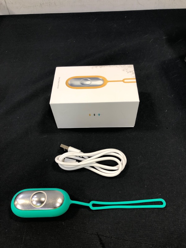 Photo 2 of M STAR Mini Sleep Aid Device for Adult Insomnia, Handheld Micro-Current Rechargeable Sleep Device, Improve Sleep,USB Charging, One Key to Turn On,Blue