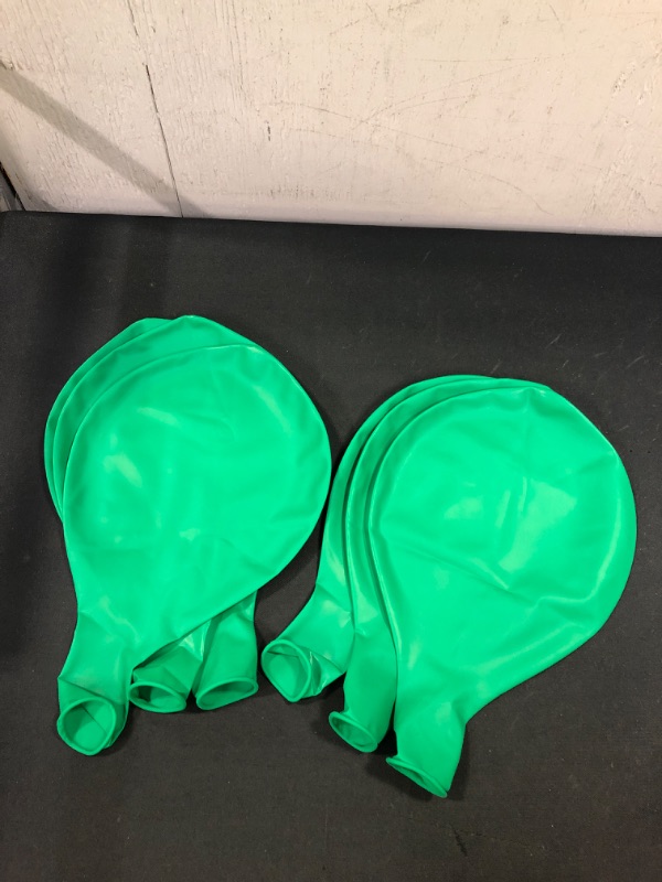 Photo 1 of 6 PCS 36 inch Green Balloons