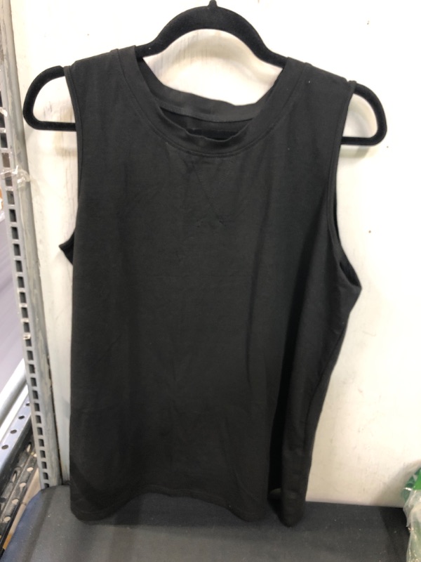 Photo 2 of Biucly Women's Scoop Neck Tank Tops Knit Shirts Casual Loose Sleeveless Camis Sweater Blouses SIZE 2XL