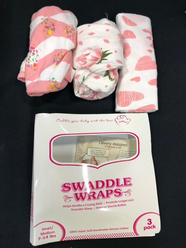 Photo 1 of Baby Swaddle Blanket Wrap for Girl