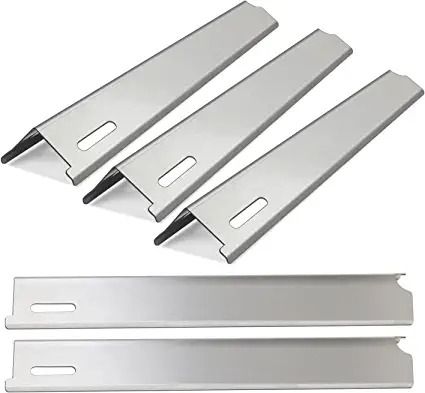 Photo 1 of Zemibi Heat Plate Gas Grill Replacement for Perfect Flame GSC3318, GSC3318N, Brinkmann 810-8501-S, Lowes GSC3318, Home Depot 810-8501-S, Grill Replace for PFHP1, 93181, Stainless Steel, 5-Pack